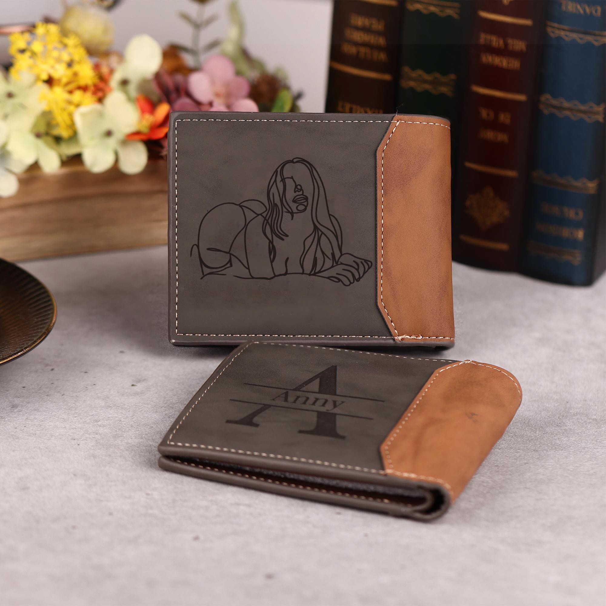 Personalized Hot and Spicy Style Wallet for Boyfriend Husband