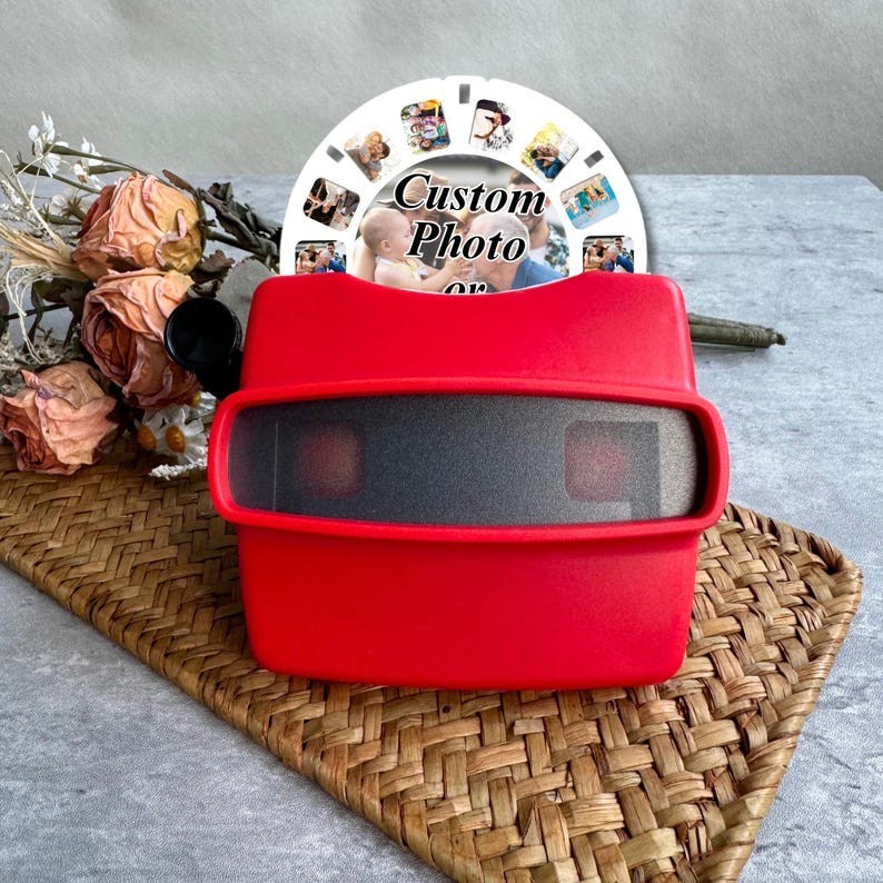 Custom Photo View-Master Reel Couples Boudoir Retro Keepsake Christmas Gift