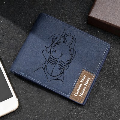Personalized Hot and Spicy Style Wallet with Your Photo