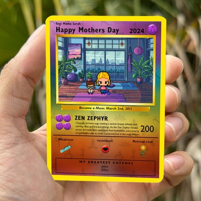 Build Your Own Mother's Day Metal Card Mother's Day Gift