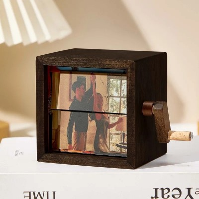 Personalized Photo Flipbook Animation Stand Gift For Christmas