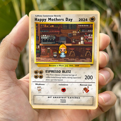 Build Your Own Mother's Day Metal Card Mother's Day Gift