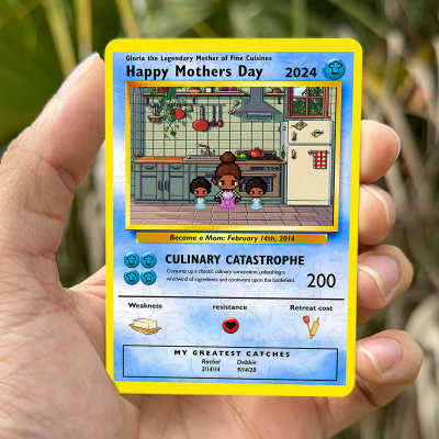 Build Your Own Mother's Day Metal Card Mother's Day Gift