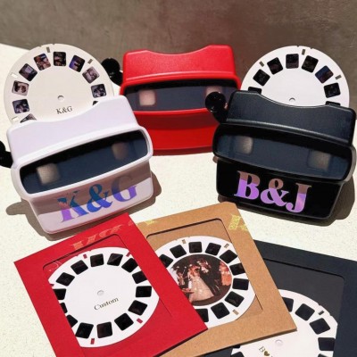 Custom Photo View-Master Reel Couples Boudoir Retro Keepsake Christmas Gift